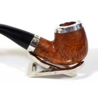 Peterson Silver Cap Silver Mounted Natural XL90 Fishtail Pipe (PE569) - End of Line